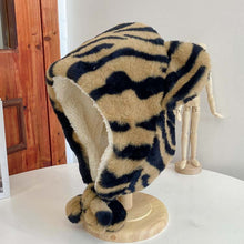 Load image into Gallery viewer, Winter trapper caps bear ears hats plush animal helmet cap 22631