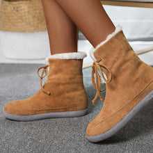 Load image into Gallery viewer, Women's Fuzzy Winter Bootie Warm House Shoes Outdoor Indoor 22S37