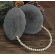 Load image into Gallery viewer, FUR STORY Winter Ear muffs Faux Fur Warm Earmuffs Cute Foldable Outdoor Ear Warmers For Women Girls 22821