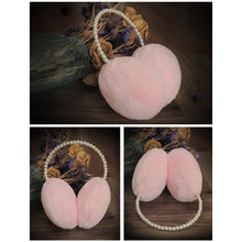 Load image into Gallery viewer, FUR STORY Winter Ear muffs Faux Fur Warm Earmuffs Cute Foldable Outdoor Ear Warmers For Women Girls 22821