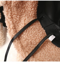Load image into Gallery viewer, Women's Fashion plush bear doll Cap Ladies Winter Warm Fisherman Hat 22610