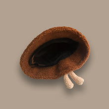 Load image into Gallery viewer, Women's Fashion plush bear doll Cap Ladies Winter Warm Fisherman Hat 22610