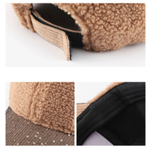 Load image into Gallery viewer, Winter plush  rabbit ears Caps  Warm  Outdoor Activities Hats for Women  22612