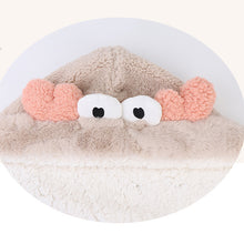 Load image into Gallery viewer, Winter Warm Women Hoodie Hat Scarf Gloves Set Soft Plush Thick Warm Hat 22620