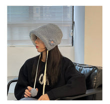 Load image into Gallery viewer, Winter Warm Women's Bucket Hat Ear Protection Thickened Warm Hat 22621