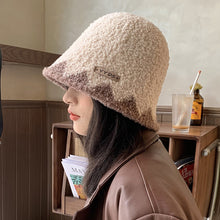 Load image into Gallery viewer, Fuzzy Bucket Hats for Women Furry Bucket Hat Winter 22628