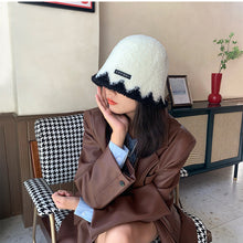 Load image into Gallery viewer, Fuzzy Bucket Hats for Women Furry Bucket Hat Winter 22628