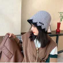 Load image into Gallery viewer, Fuzzy Bucket Hats for Women Furry Bucket Hat Winter 22628