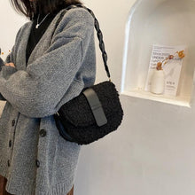 Load image into Gallery viewer, Handbag Casual Shoulder Crossbody Bag Weave Rope Shoulder Strap 22417