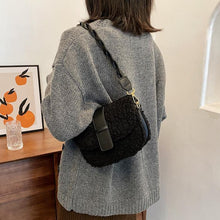 Load image into Gallery viewer, Handbag Casual Shoulder Crossbody Bag Weave Rope Shoulder Strap 22417