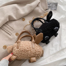 Load image into Gallery viewer, Women Mini Plush Shoulder Bag Fashion Fluffy handbag Soft Warm 22421