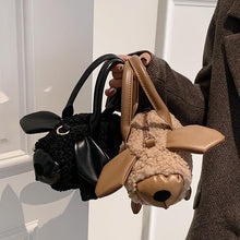 Load image into Gallery viewer, Women Mini Plush Shoulder Bag Fashion Fluffy handbag Soft Warm 22421