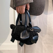 Load image into Gallery viewer, Women Mini Plush Shoulder Bag Fashion Fluffy handbag Soft Warm 22421
