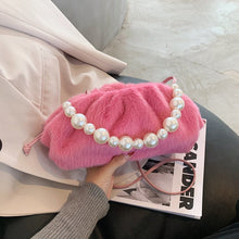 Load image into Gallery viewer, Crossbody Purses for Women Plush Clutch Bag Shoulder Handbags 22426
