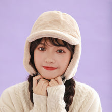 Load image into Gallery viewer, Women's Faux Fur Earflap Warm Bomber Hat Winter hat 22618