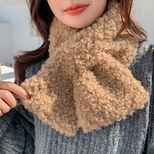Load image into Gallery viewer, Women's Double Sided Twist Winter Plush Scarf 22522