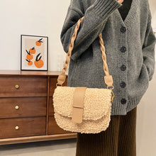Load image into Gallery viewer, Handbag Casual Shoulder Crossbody Bag Weave Rope Shoulder Strap 22417