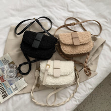 Load image into Gallery viewer, Handbag Casual Shoulder Crossbody Bag Weave Rope Shoulder Strap 22417