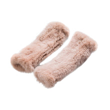 Load image into Gallery viewer, FUR STORY Women's Knitted Mink Fur Gloves Winter Warm Fur Mittens 17821
