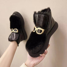 Load image into Gallery viewer, Women's Warm Fur Snow Winter Cute Comfortable Ankle Platform Boots 22S27