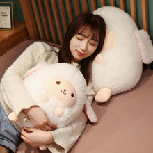 Load image into Gallery viewer, Soft cute sheep pillow bed doll plush toy sofa pillow 22B47