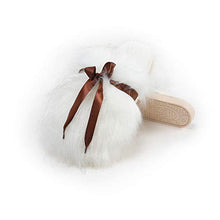 Load image into Gallery viewer, Fur Story FS20S10 Women's Faux Fur Slippers Memory Foam Cozy House Slipper Shoes Soft Flat Slide Sandals Indoor Outdoor