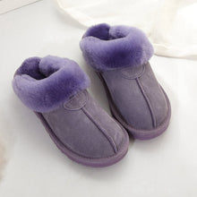 Load image into Gallery viewer, Women’s Memory Foam Slippers Faux Fur Lining House Shoes Indoor & Outdoor 22S35