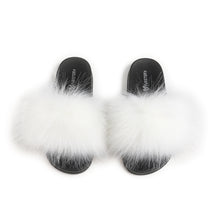 Load image into Gallery viewer, FS19S05 Faux Fur Slides Furry Slipper Sandals (Flat)