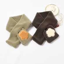 Load image into Gallery viewer, Women's Winter Warm Cross Plush Scarf 22525