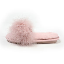 Load image into Gallery viewer, Fur Slippers Memory Foam Cozy House Slides Shoes