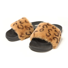 Load image into Gallery viewer, Furry Slides Sandals (Flat)