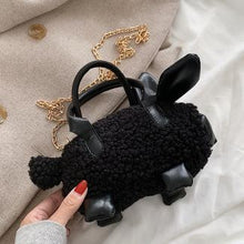 Load image into Gallery viewer, Women Mini Plush Shoulder Bag Fashion Fluffy handbag Soft Warm 22421