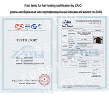 Load image into Gallery viewer, Women's Lamb Shearing Fur Coat Winter Coat 3/4 Sleeve Stand up Collar(10,Beige)