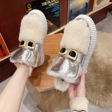Load image into Gallery viewer, Women's Warm Fur Snow Winter Cute Comfortable Ankle Platform Boots 22S27