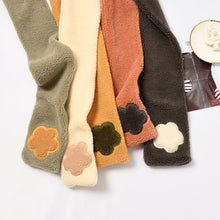 Load image into Gallery viewer, Women's Winter Warm Cross Plush Scarf 22525