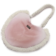 Load image into Gallery viewer, Women's Faux Fur Cross-Body Bag Heart Shaped Handbag  Shoulder Bag 22413