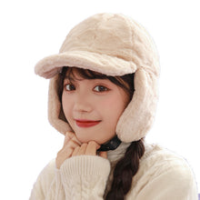 Load image into Gallery viewer, Women's Faux Fur Earflap Warm Bomber Hat Winter hat 22618
