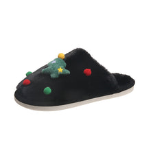 Load image into Gallery viewer, Women Cute Christmas Slipper Winter Thermal Fuzzy Slipper 22S24