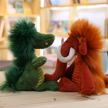 Load image into Gallery viewer, Primitive forest animal doll unicorn lion boar plush toy 22B25