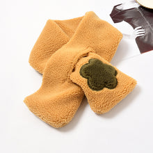 Load image into Gallery viewer, Women's Winter Warm Cross Plush Scarf 22525