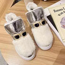 Load image into Gallery viewer, Women's Warm Fur Snow Winter Cute Comfortable Ankle Platform Boots 22S27