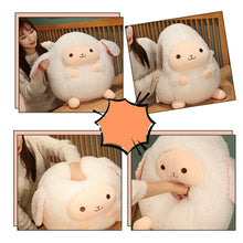 Load image into Gallery viewer, Soft cute sheep pillow bed doll plush toy sofa pillow 22B47