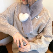 Load image into Gallery viewer, Women's Faux Fur Scarf for Women Winter Warm Soft Cozy 22521