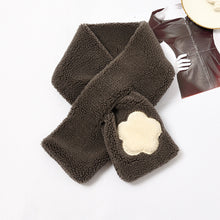 Load image into Gallery viewer, Women's Winter Warm Cross Plush Scarf 22525