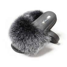Load image into Gallery viewer, FS19S05 Faux Fur Slides Furry Slipper Sandals (Flat)