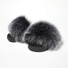 Load image into Gallery viewer, FS19S05 Faux Fur Slides Furry Slipper Sandals (Flat)