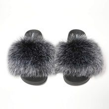 Load image into Gallery viewer, FS19S05 Faux Fur Slides Furry Slipper Sandals (Flat)