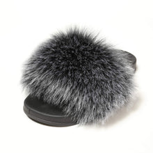 Load image into Gallery viewer, FS19S05 Faux Fur Slides Furry Slipper Sandals (Flat)