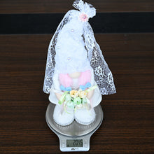Load image into Gallery viewer, Wedding Gnome Decoration 2 Pcs Bride & Bridegroom Couples Plush Dwarf Elf 22B65
