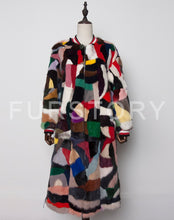 Load image into Gallery viewer, Women's Genuine Mink Fur Coat Women Warm Double-wear Fur Story FS17171
